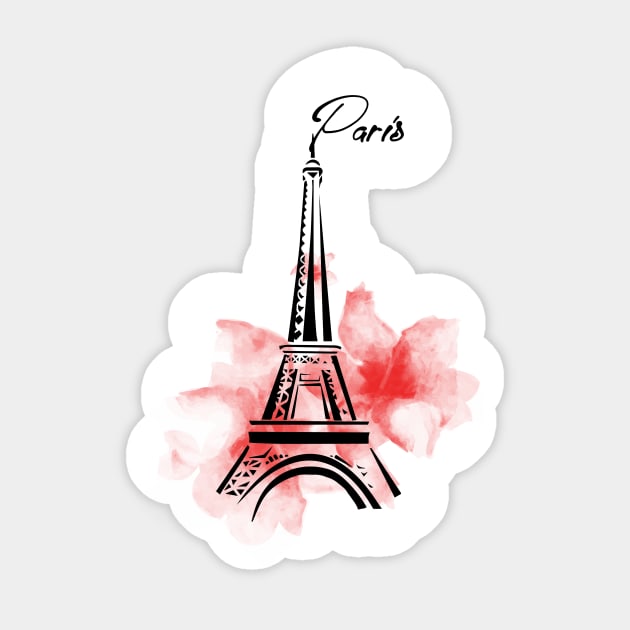 Eiffel Tower Paris Sticker by in_pictures